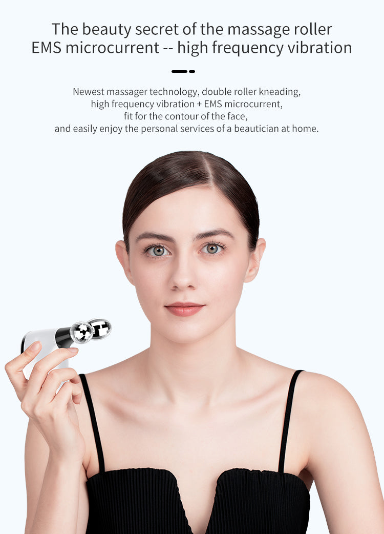 Professional Face and Neck Massager Using Advanced EMS (Electrical Muscle Stimulation) Technology. Tone, Lift & Rejuvenate Your Skin.